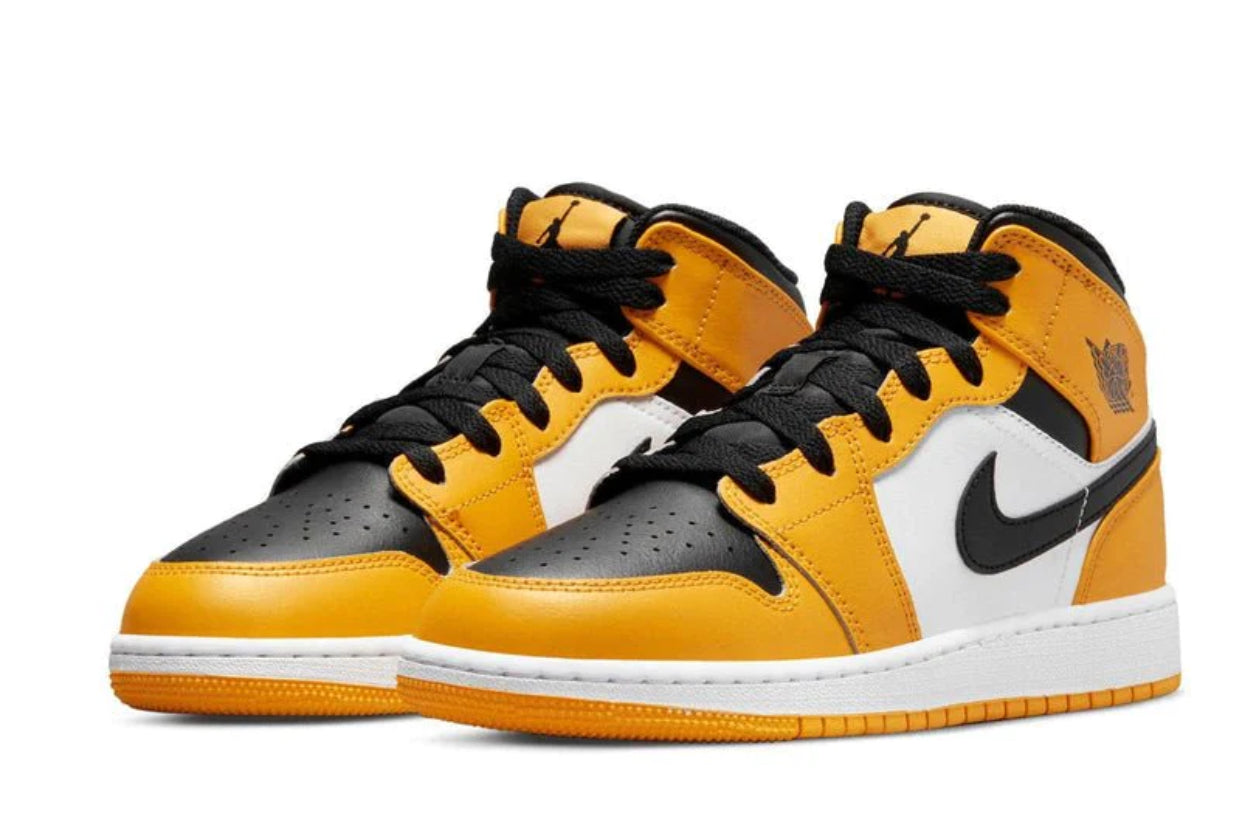 Jordan 1 Mid Taxi (GS) - Image 3