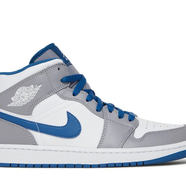 Jordan 1 Mid Cement True Blue (GS)