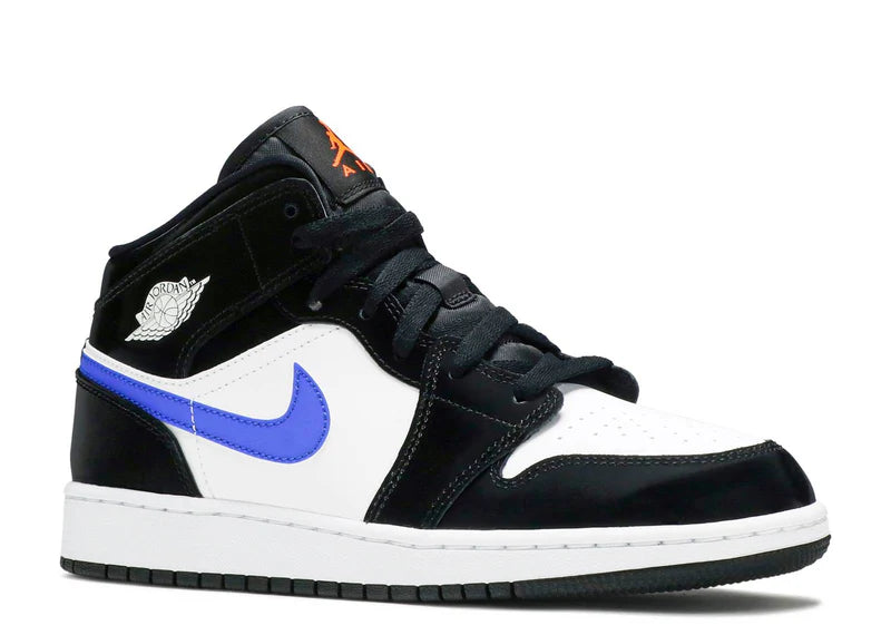Jordan 1 Mid Racer Blue (GS) - Image 4