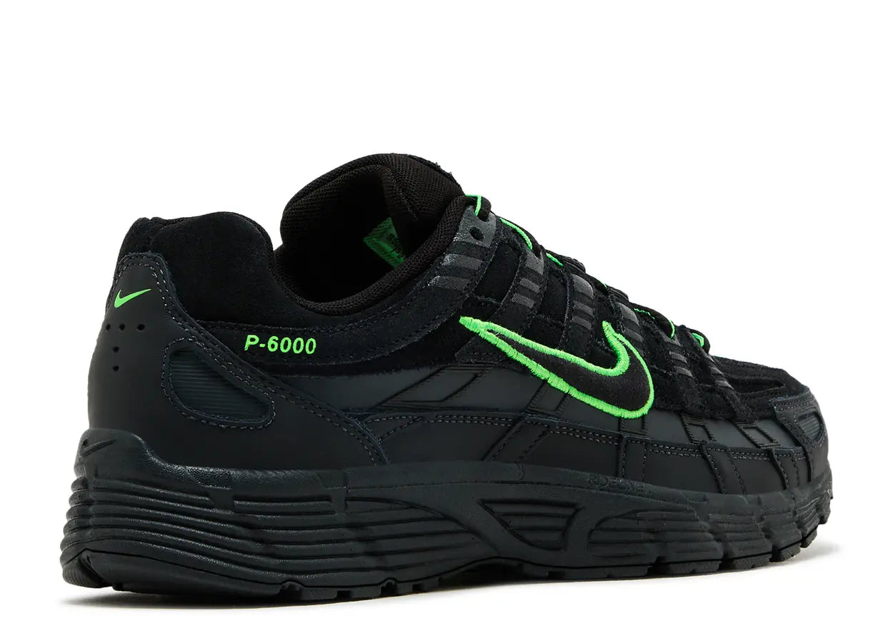 Nike P-6000 Premium 'Black Impact Green' - Image 2