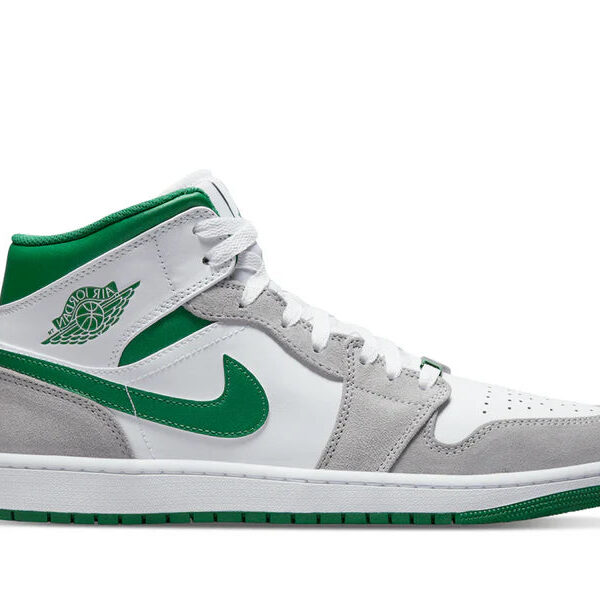 Jordan 1 Mid Grey Green