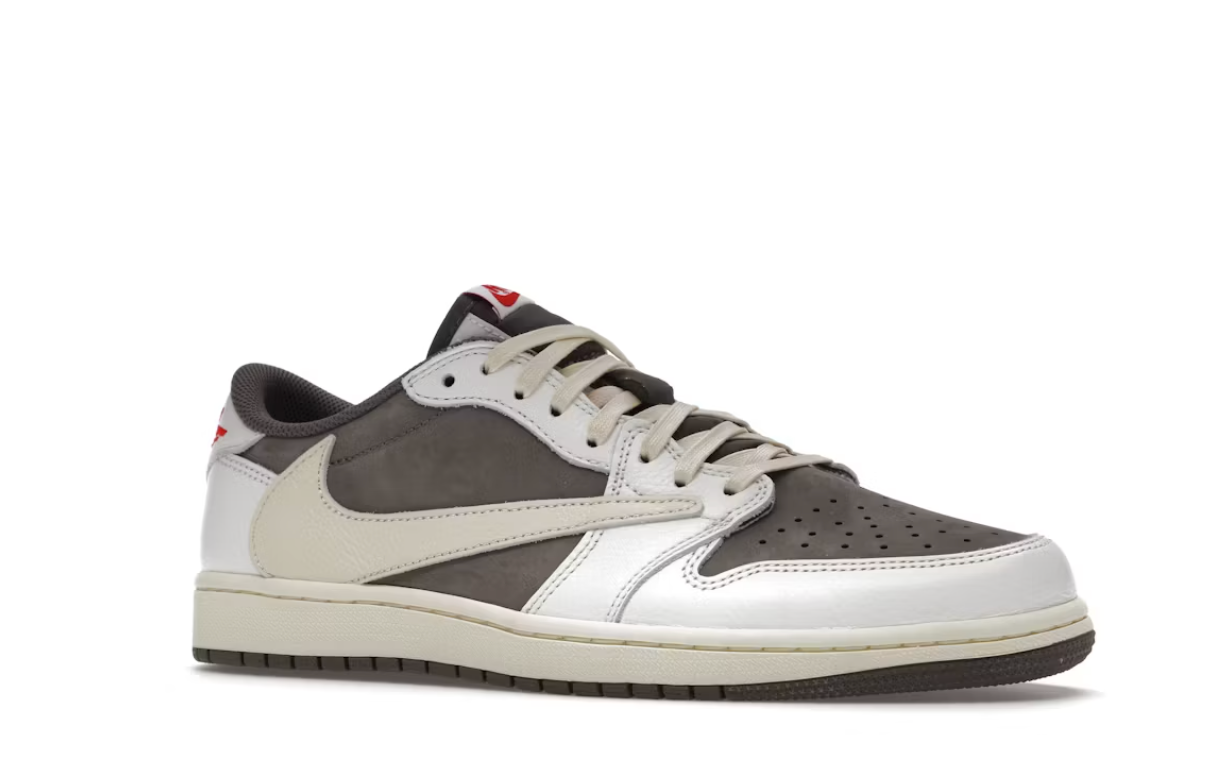 TRAVIS SCOTT X AIR JORDAN 1 LOW REVERSE MOCHA - Image 2