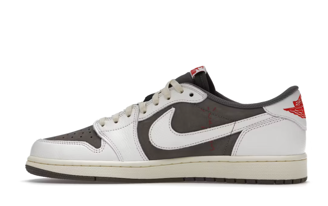 TRAVIS SCOTT X AIR JORDAN 1 LOW REVERSE MOCHA - Image 3