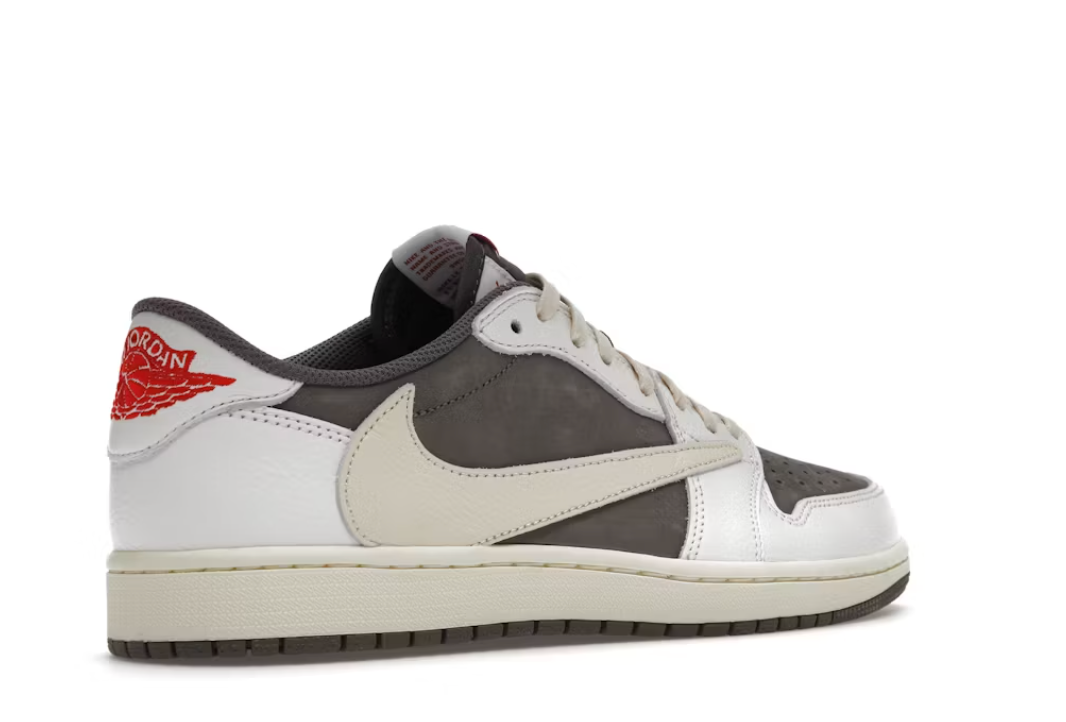 TRAVIS SCOTT X AIR JORDAN 1 LOW REVERSE MOCHA - Image 4